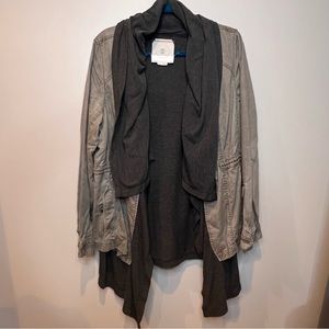Anthropologie HEI HEI Anorak Lined Cargo Jacket